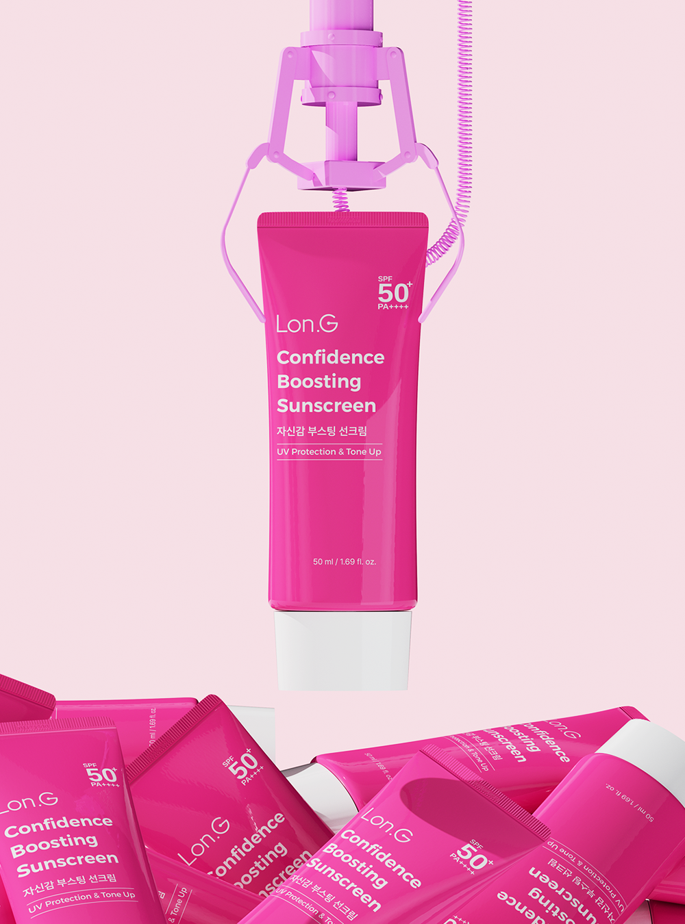 Kem chống nắng Lon.G K-Beauty Lon.G Confidence Boosting 50ml
