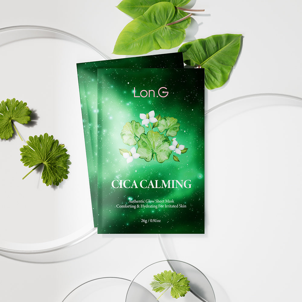 Mặt nạ giấy Lon.G Authentic Glow - Cica Calming 