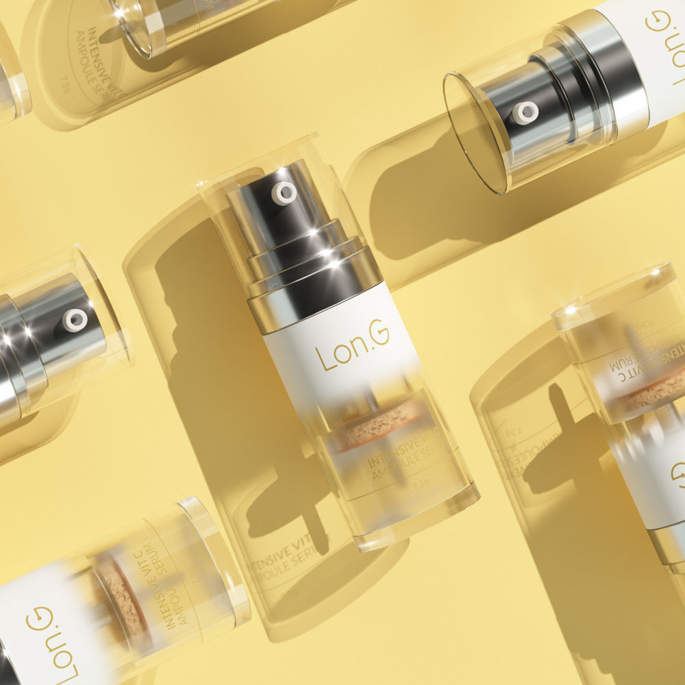 Bộ sản phẩm K-Beauty Lon.G Intensive Vit C Ampoule Serum 5 tuần 7.3g*5 sản phẩm 