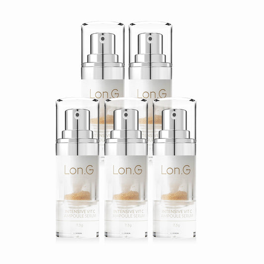 Bộ sản phẩm K-Beauty Lon.G Intensive Vit C Ampoule Serum 5 tuần 7.3g*5 sản phẩm 