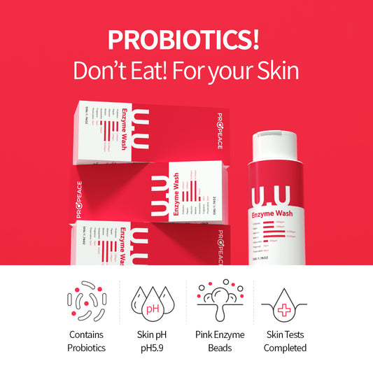 Sữa rửa mặt K-Beauty Lon.G Propeace UU Enzyme Wash 50g 