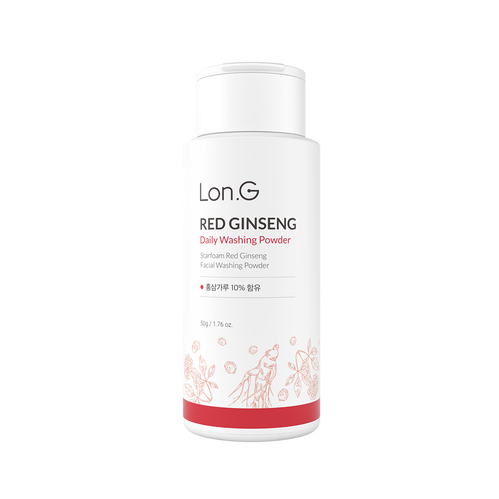 Bột rửa mặt hồng sâm K-Beauty Lon.G Starfoam 50g 